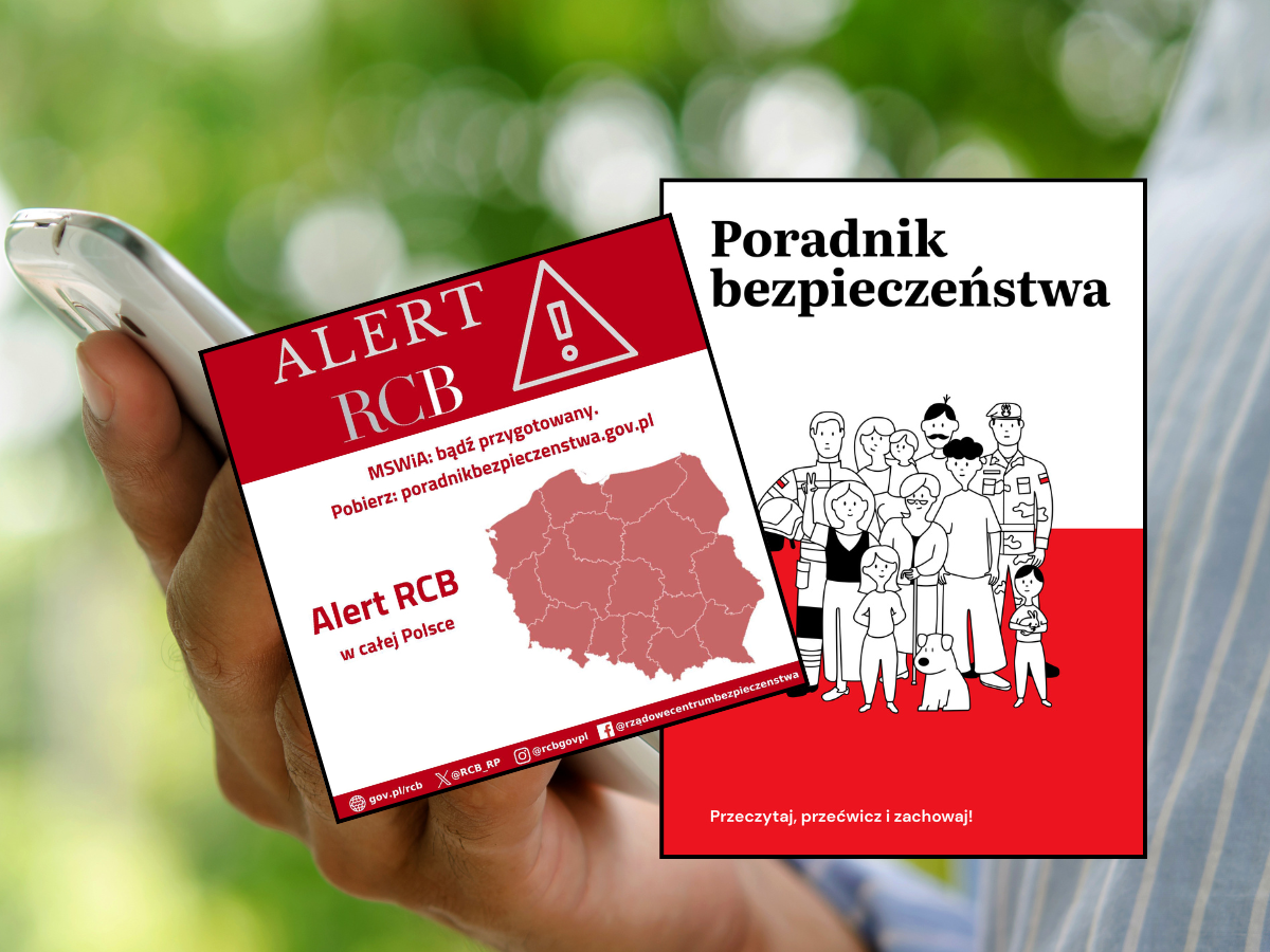 MSWiA wysłało alert RCB „bądź przygotowany”. Link nie działa – o co chodzi?