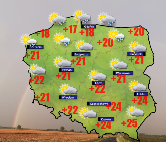 pogoda 3 lipca