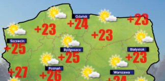 Pogoda 13 sierpnia