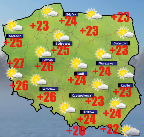 Przymrozki w Bieszczadach- pogoda 13 sierpnia