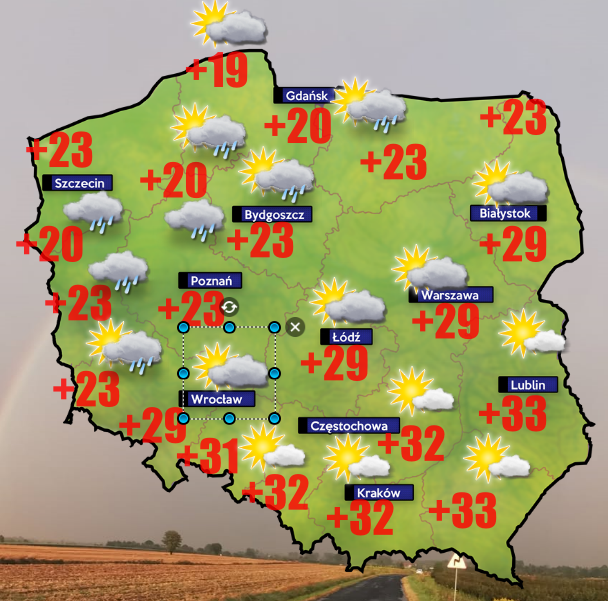 Pogoda. Ochłodzenie, silniejsze wiatry i dużo chmur