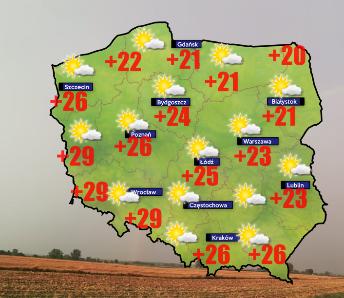 Pogoda będzie sprzyjać zasiewom na polach