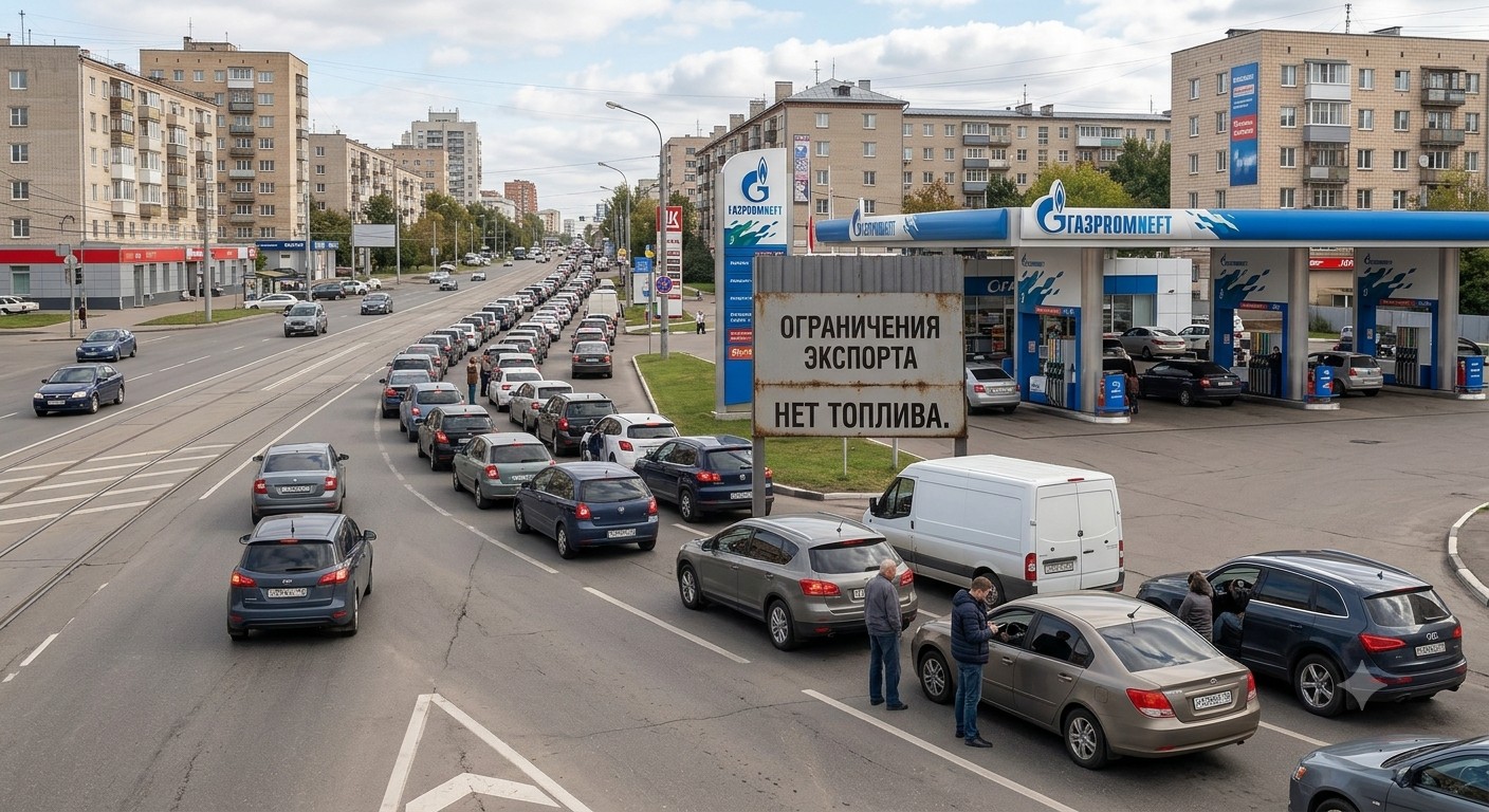 Brak paliwa w Rosji: Gigant naftowy sprowadza benzynę z Maroka, by ratować krajową podaż