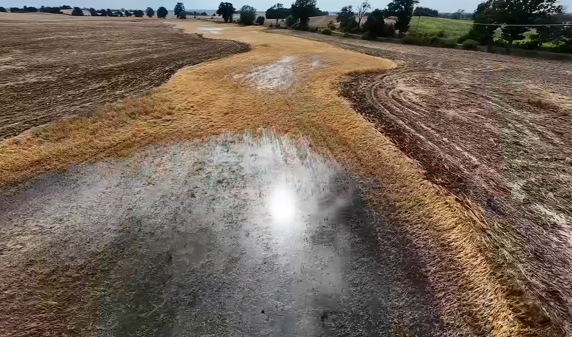 Grad wielkości 10 cm zniszczył uprawy. „Myślałem, iż to koniec świata”