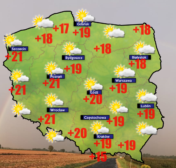 Kaszuby spowije gęsta mgła. Pogoda 27 września