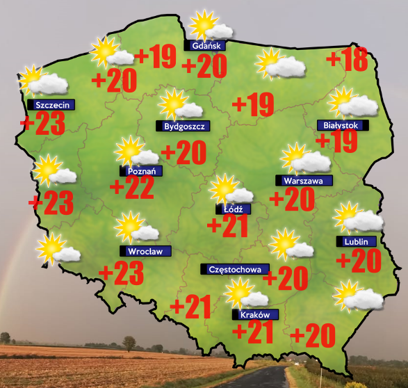 Powodzie i ulewy w USA, Urugwaju, Tajlandii, Nepalu i Indiach oraz susza w Europie. Pogoda 28 września 1 28 września