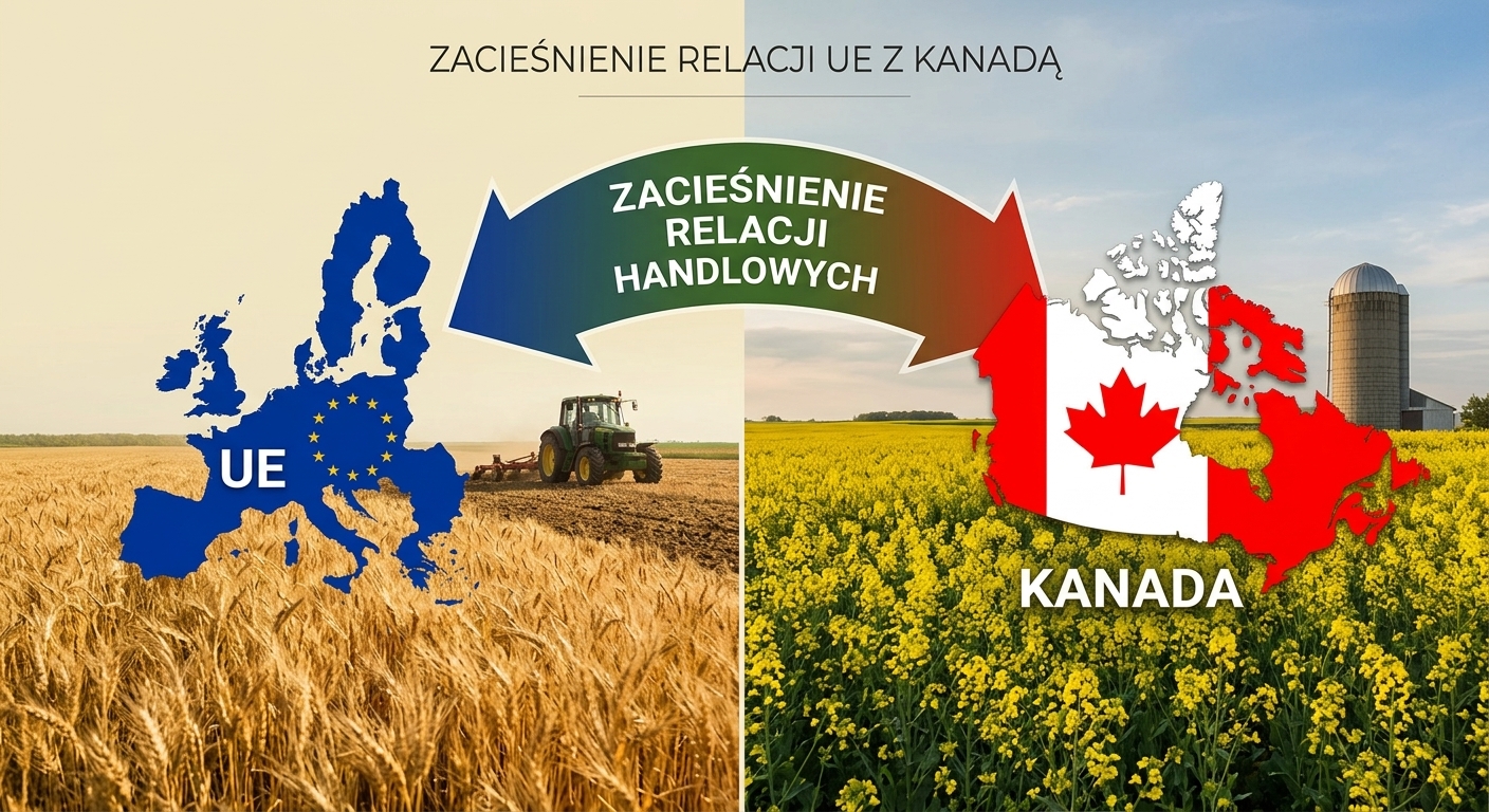 Zacieśnienie relacji UE z Kanadą: Czy europejskim i polskim rolnikom grozi nowa konkurencja?