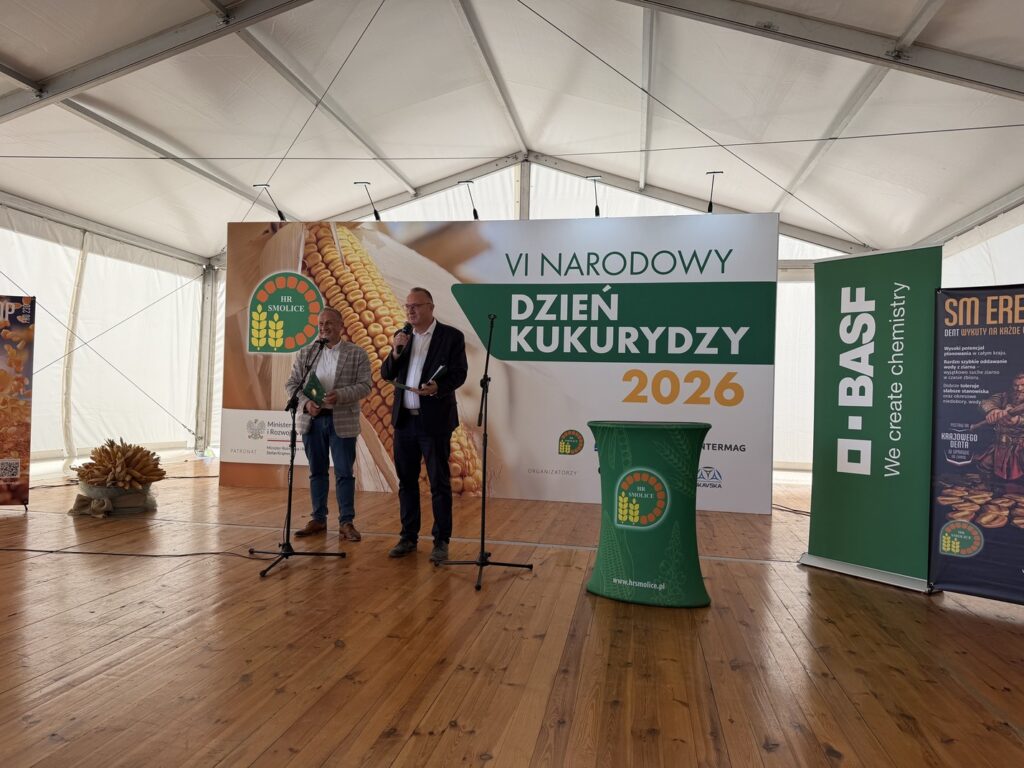 Kukurydza w 2026 roku pod ogromną presją. Najpierw chłód, później susza i przedwczesne zbiory 2 Kukurydza 2026 HR Smolice VI Narodowy Dzień Kukurydzy