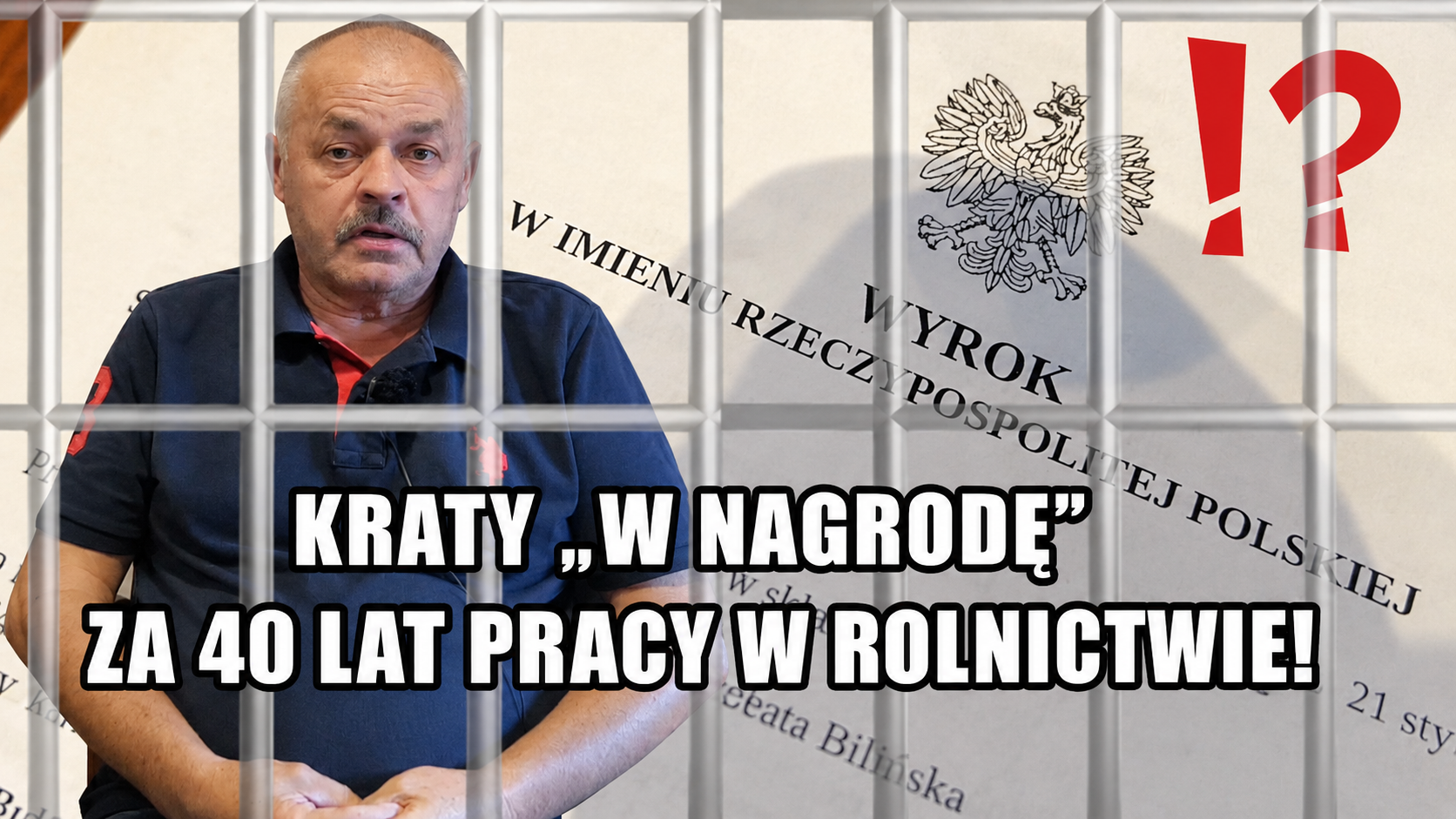 „Za chwilę mogę oglądać świat zza krat”. Hodowca świń walczy o uniewinnienie rodziny