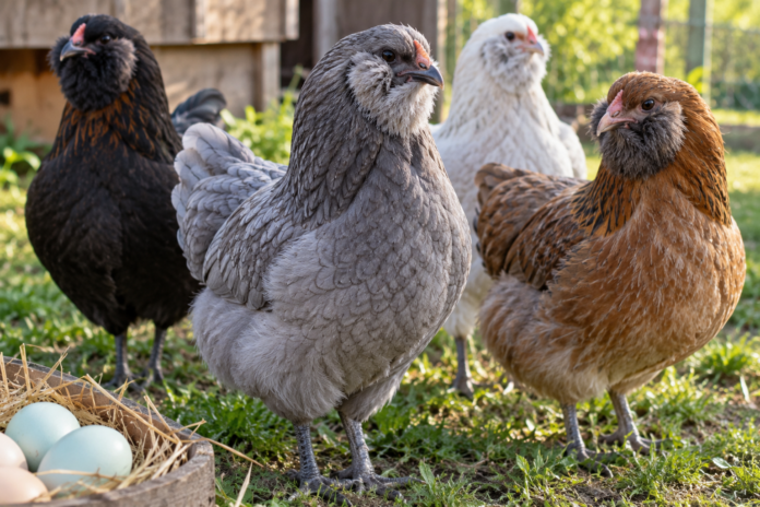 kury Ameraucana