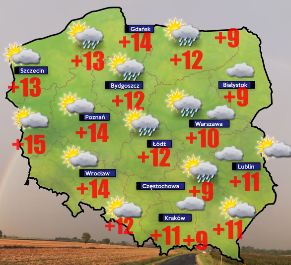 Stabilna pogoda do 20 października