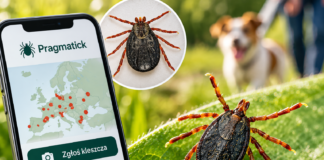 Aplikacja Pragmatick do zgłaszania kleszczy – monitoring kleszczy afrykańskich w Polsce i Europie