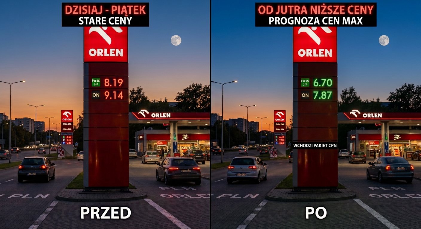 Zanim minister ogłosi decyzję, wyliczamy ceny paliw na weekend! Prezydent oczekuje 5,19 zł za litr