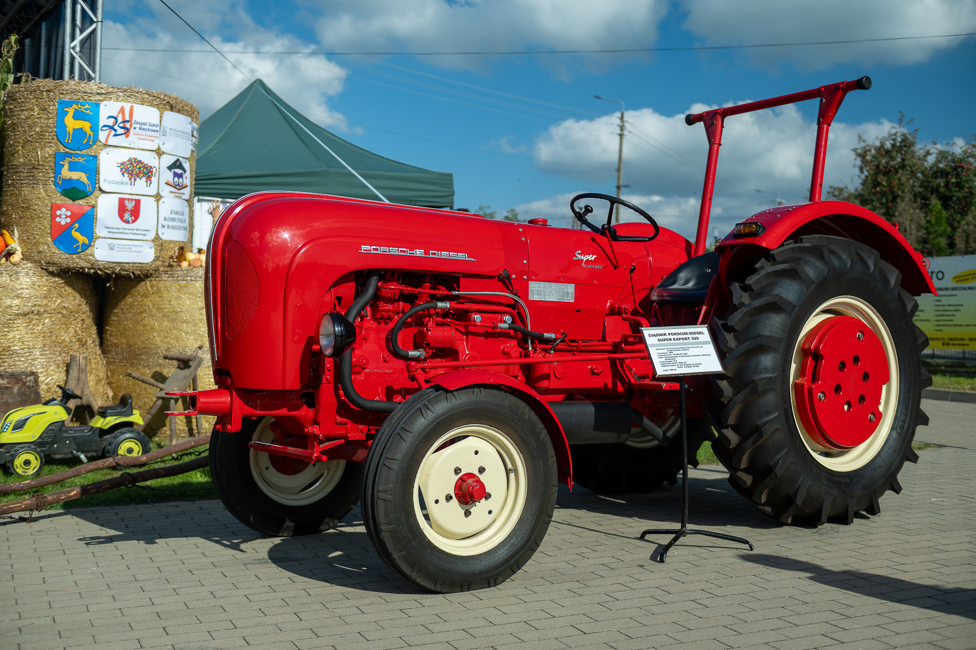Porsche z 1963 roku, Lanz z 1925. Rolnicze klasyki znów pokazały, co potrafią