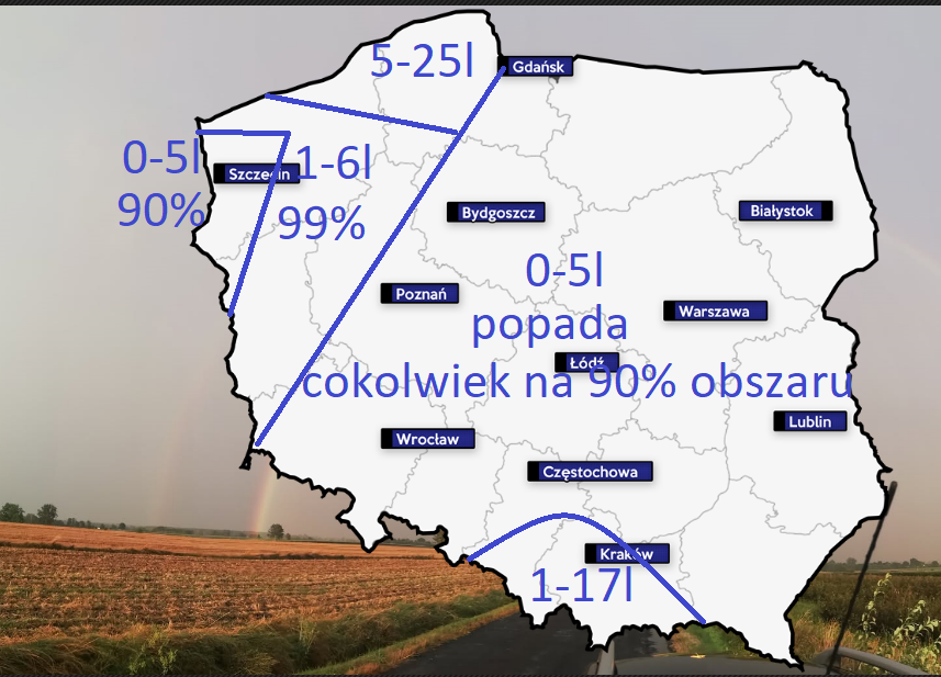 105 km/h wiatr zawieje w rejonie Ustki i Koszalina. Na wybrzeżu duży sztorm