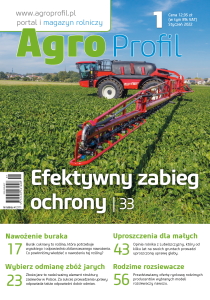 Okładka Agro Profil nr 1/2022