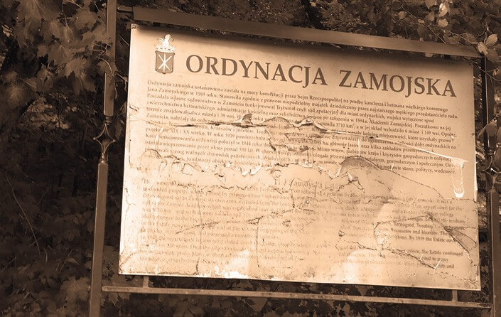 Tablica Ordynacja Zamojska